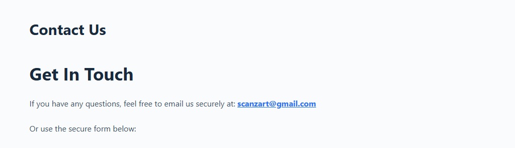 Contact Information