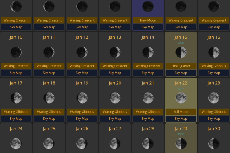 Exact Date And Time Of The Full Moon In January 2027 By Time Zone Detailed Guide